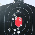 Reduced are silhoutte target