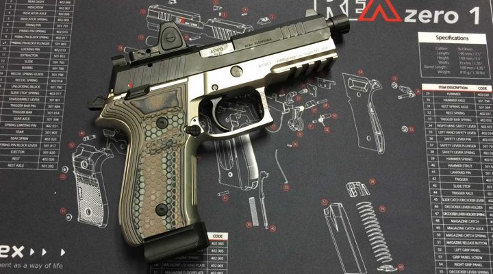 Arex Rex Zero 1 with Hogue G10 Grips