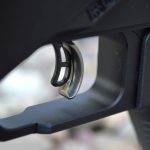 close up of the trigger on the Ruger Precision Rifle