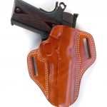 Galco Combat Master brown leather holster