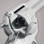 Ruger single action revolve with loading gate open