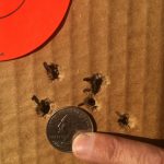 Bullet group measures with a quarter