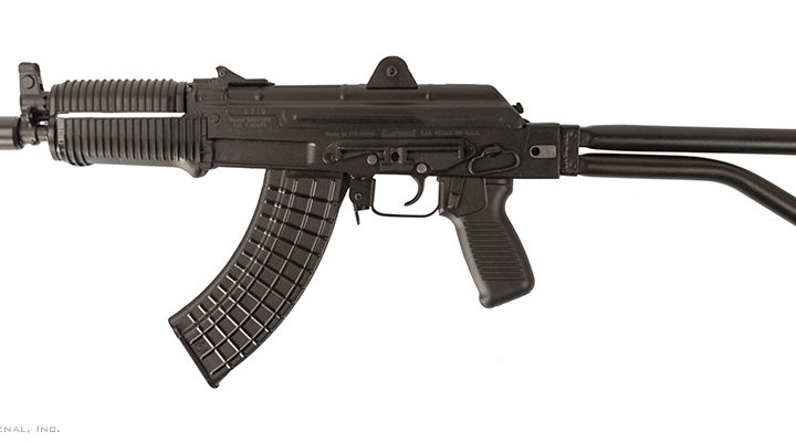 Arsenal Inc SAM7SFK 7.62x39 SBR left with stock extended