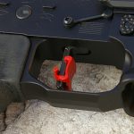 AR-15 with straight red Hipertouch trigger