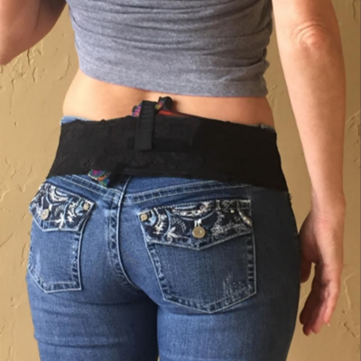 Femme Fatale Hipster Holster small of back carry