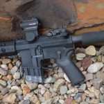 AR-15 pistol with Holosun Paralow HS503C sight mounted on top