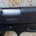 Taurus 1911 is serialized on the frame, slide and barrel