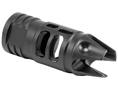 E2ARMD1 - 3 PRONG PORTED MUZZLE BRAKE