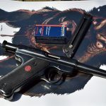 Fiocchi .22 Long Rifle HV with Ruger Standard Model pistol