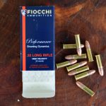Fiocchi .22 LR blue ammunition box