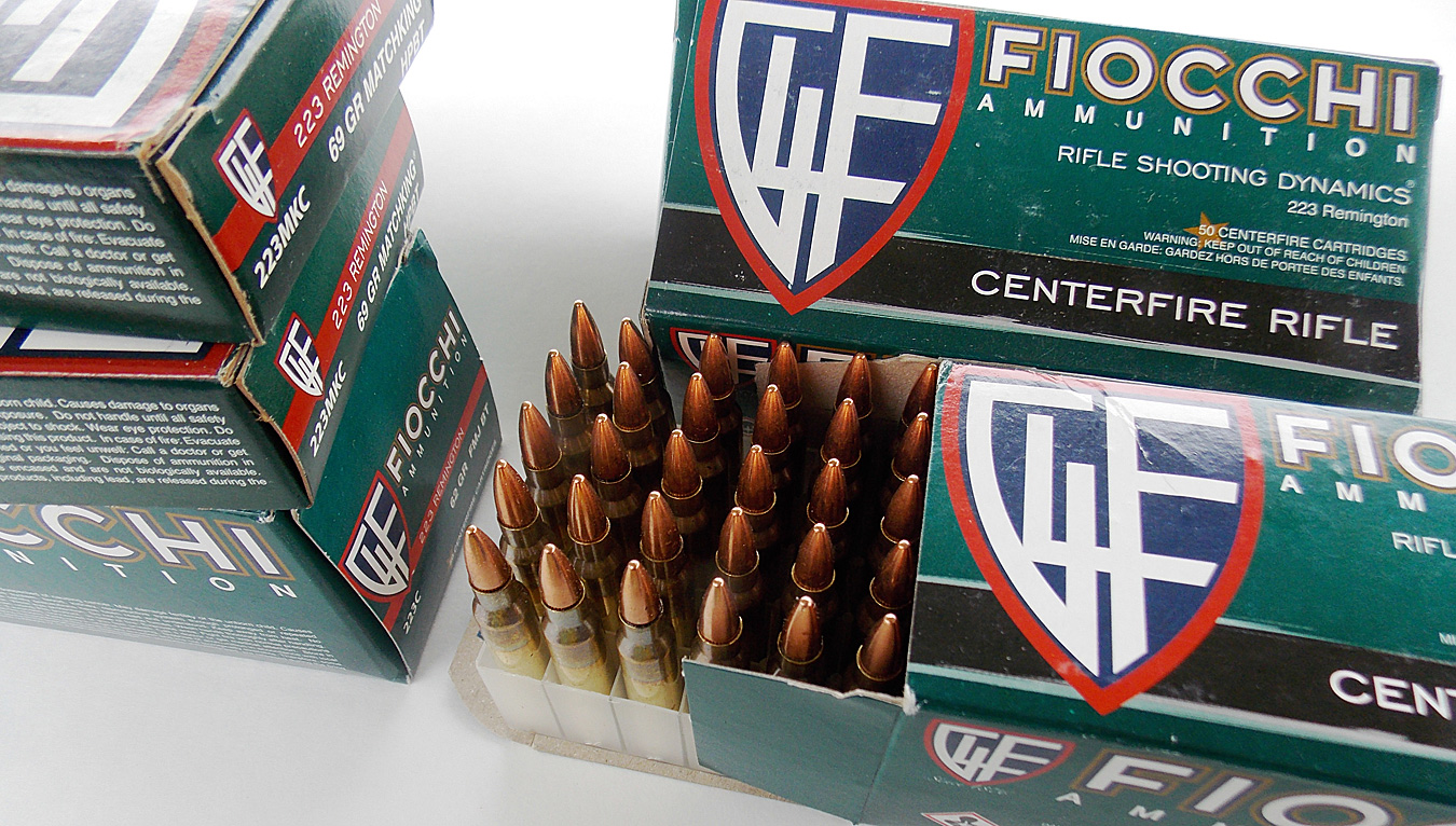 50-round box of Fiocchi ammunition