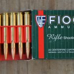 open box of Fiocchi .30-06 Springfield ammunition