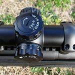 elevation and windage knobs