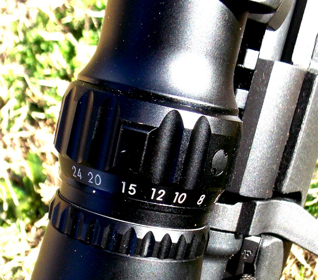 magnification setting on March Rifle Scopes