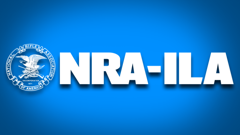 National Rifle Association Institute for Legislative Action blue and white logo