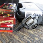 Charter Arms Pitbull .45 ACP with ammunition boxes