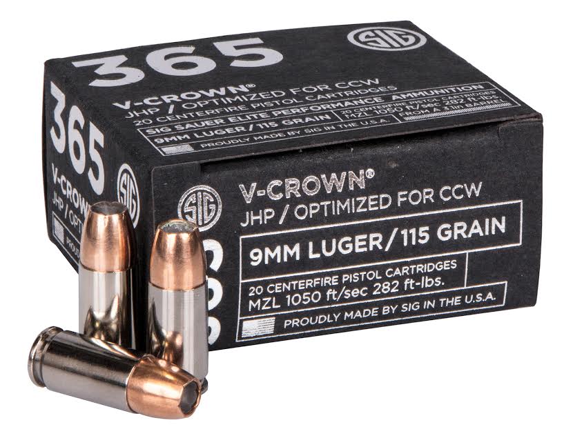 SIG 356 V Crown ammunition