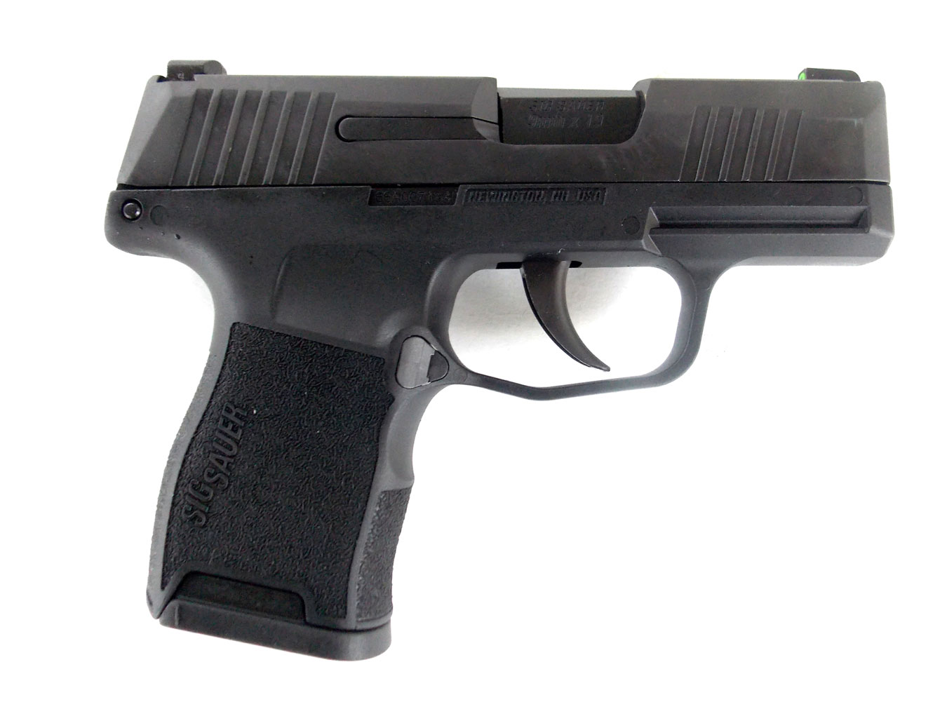SIG Sauer P365 pistol right black profile