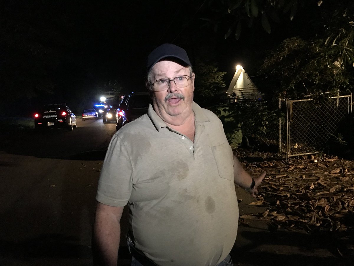 Dennis Madaris recalled pulling out his weapon and telling the suspects, “Drop the gun or I’ll drop you!” Armed Good Guys