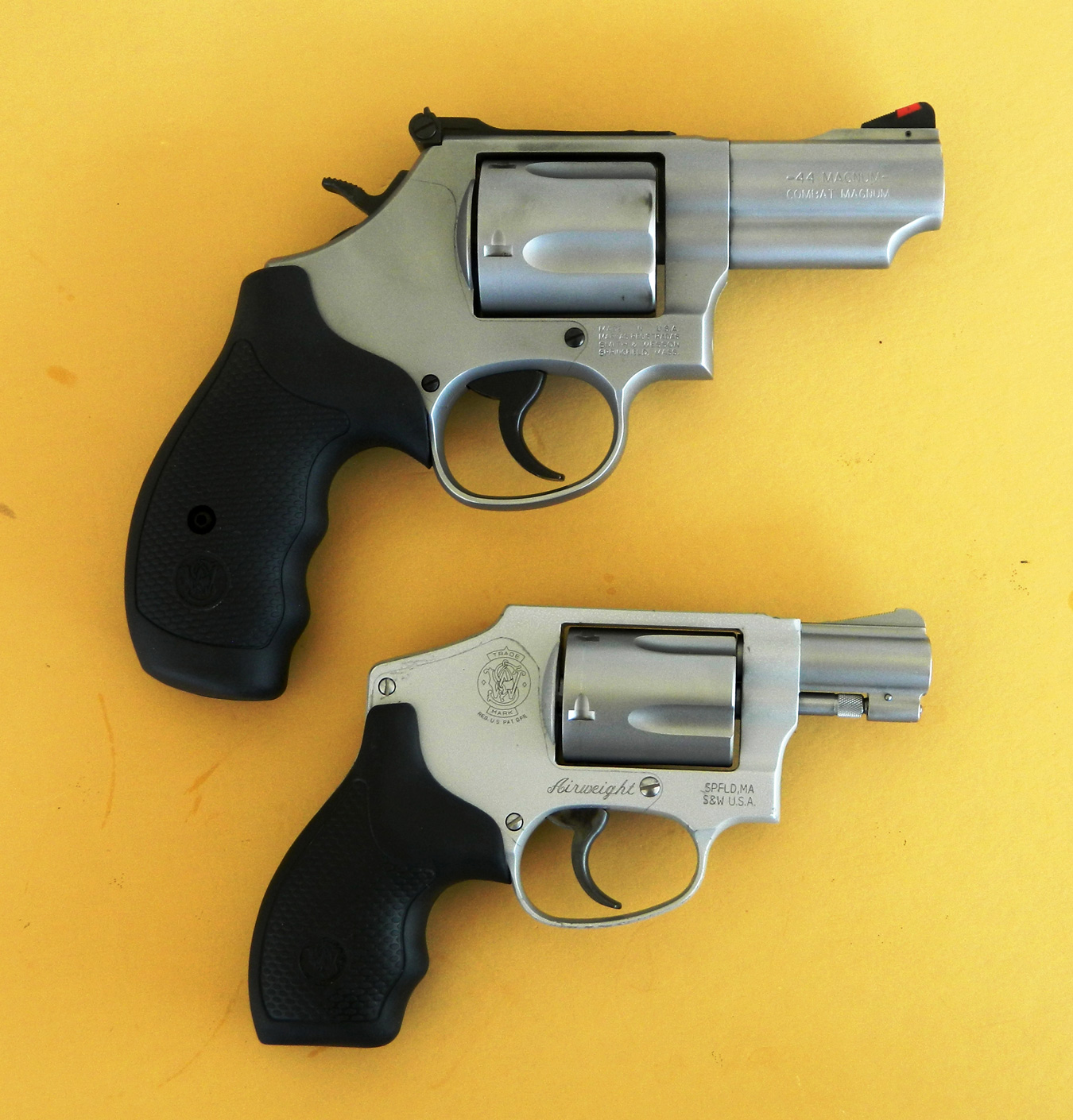 Smith and Wesson Model 69 compared to the .38 Special Model 642