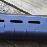 Magpul foreend on the Remington Model 870 Tactical Magpul shotgun