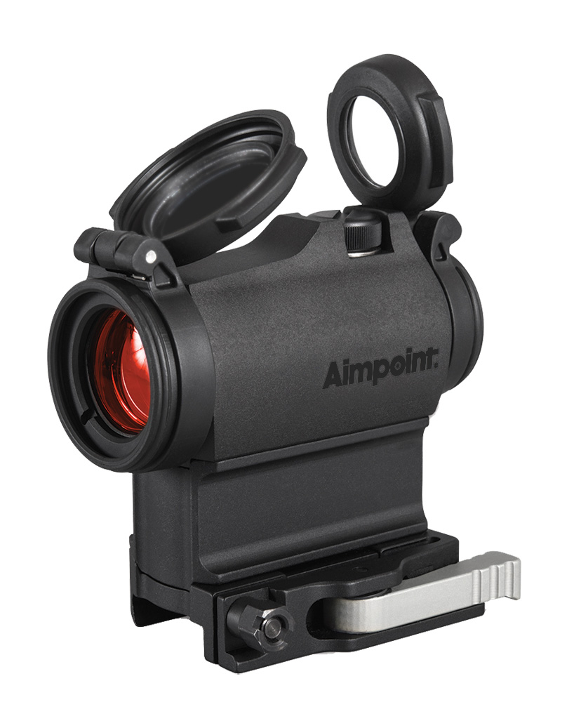 Easy on/off mount on an Aimpoint red dot