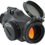 Aimpoint A2 with front lens cap open