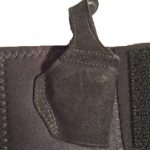 retention strap on the Galco Ankle Lite holster