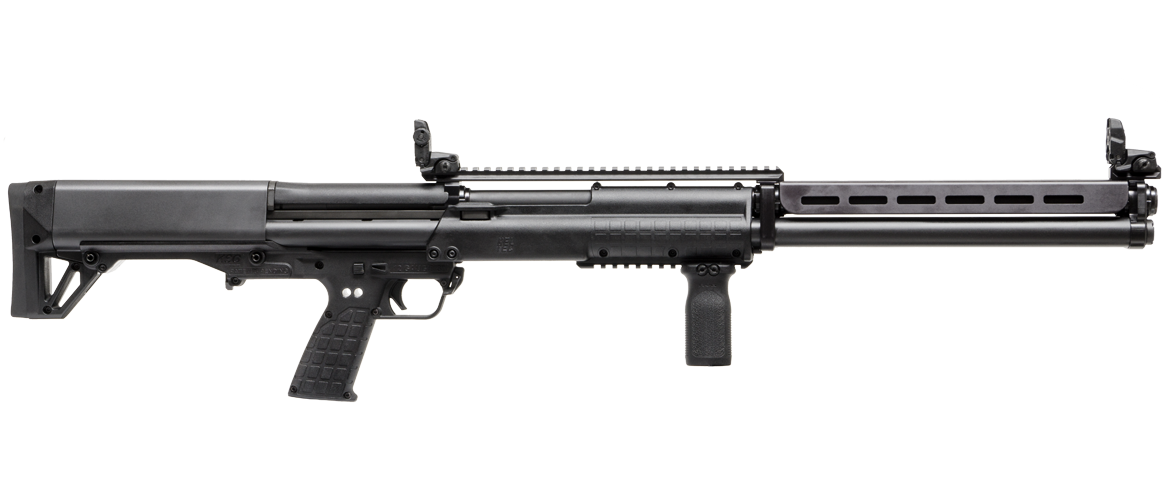 Ket-Tec KSG-25 shotgun right profile black