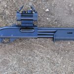 TruGlo mounted on a Remington 870 Express Tactical Magpul shotgun