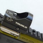 Tru-Tek red dot sight mounted on a Picatinny rail