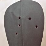 headshot group at a silhouette target