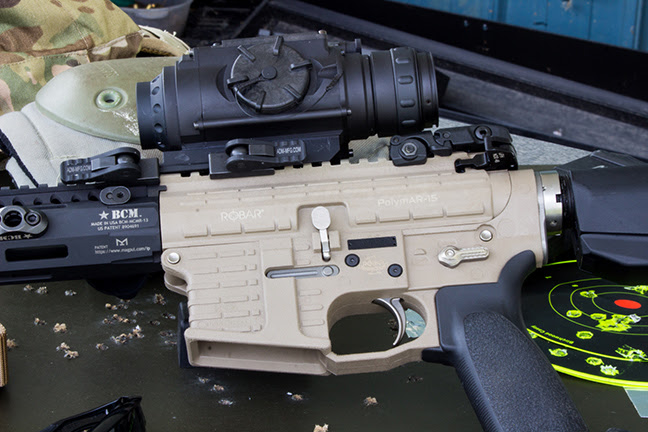 AR receiver with Thermal vision scope