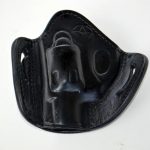 black leather holster