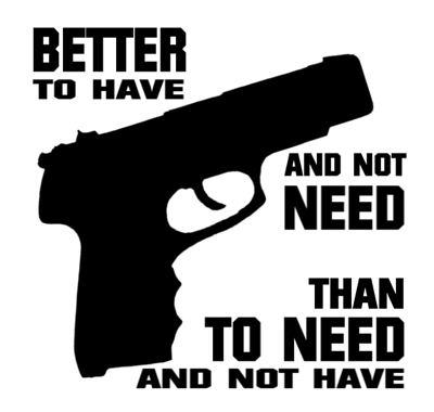 gun graphic of needing a gun and Hawaii's en banc request