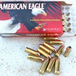 Federal American Eagle .38 Super ammunition and box