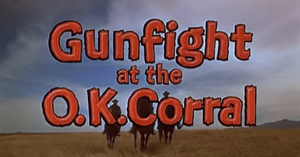 Gunfight at the OK Corral screen clip