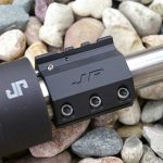 The JP Adjustable Gas block installed on the upper