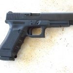 Glock 35 pistol right profile