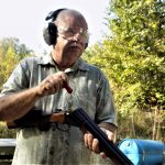 Bob Campbell loading the Stoeger Coach Gun shotgun