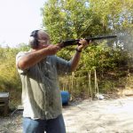 Bob Campbell shooting the Stoeger Coach Gun shotgun