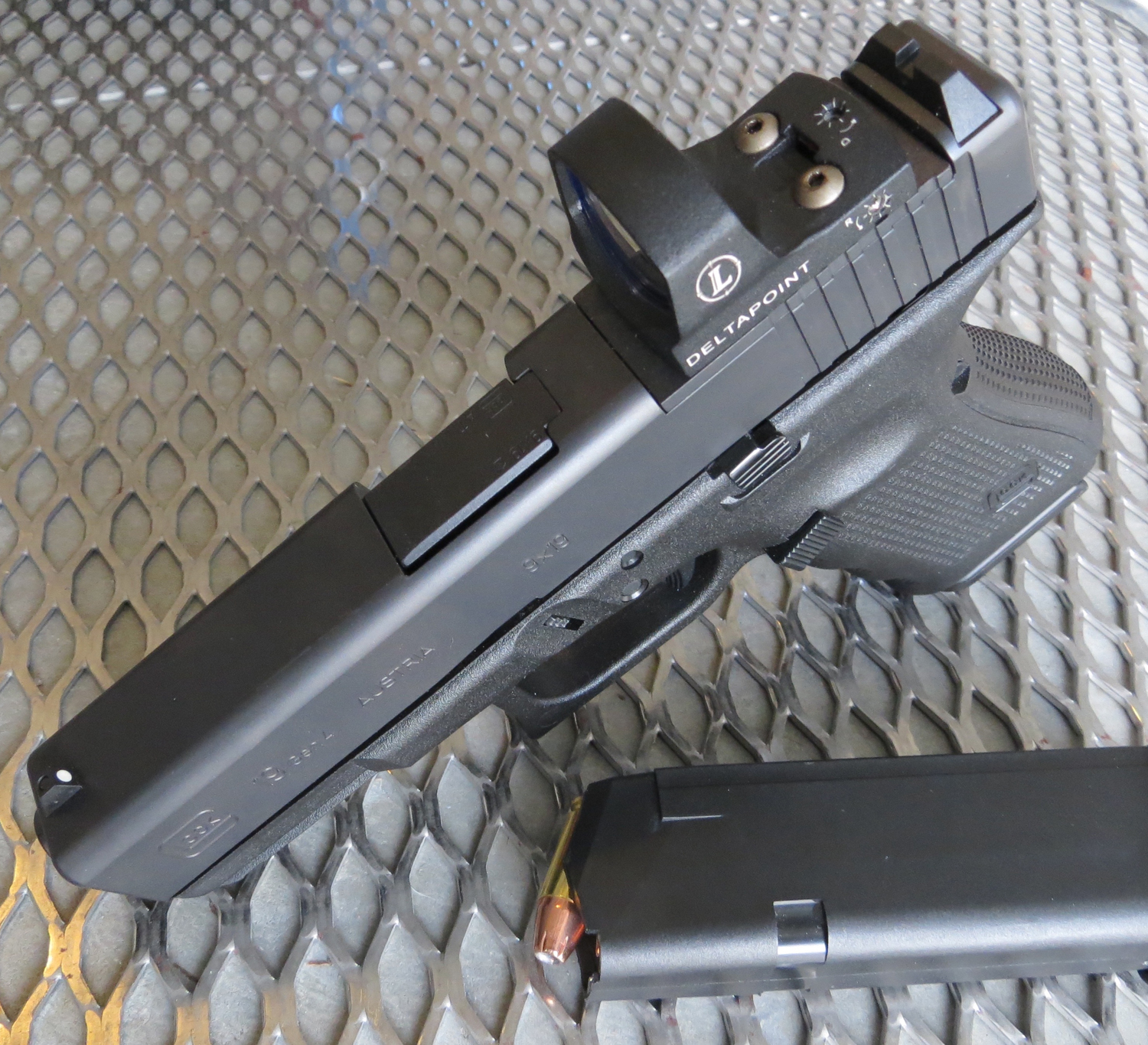 Glock G19 MOS with Delta Point red dot sight