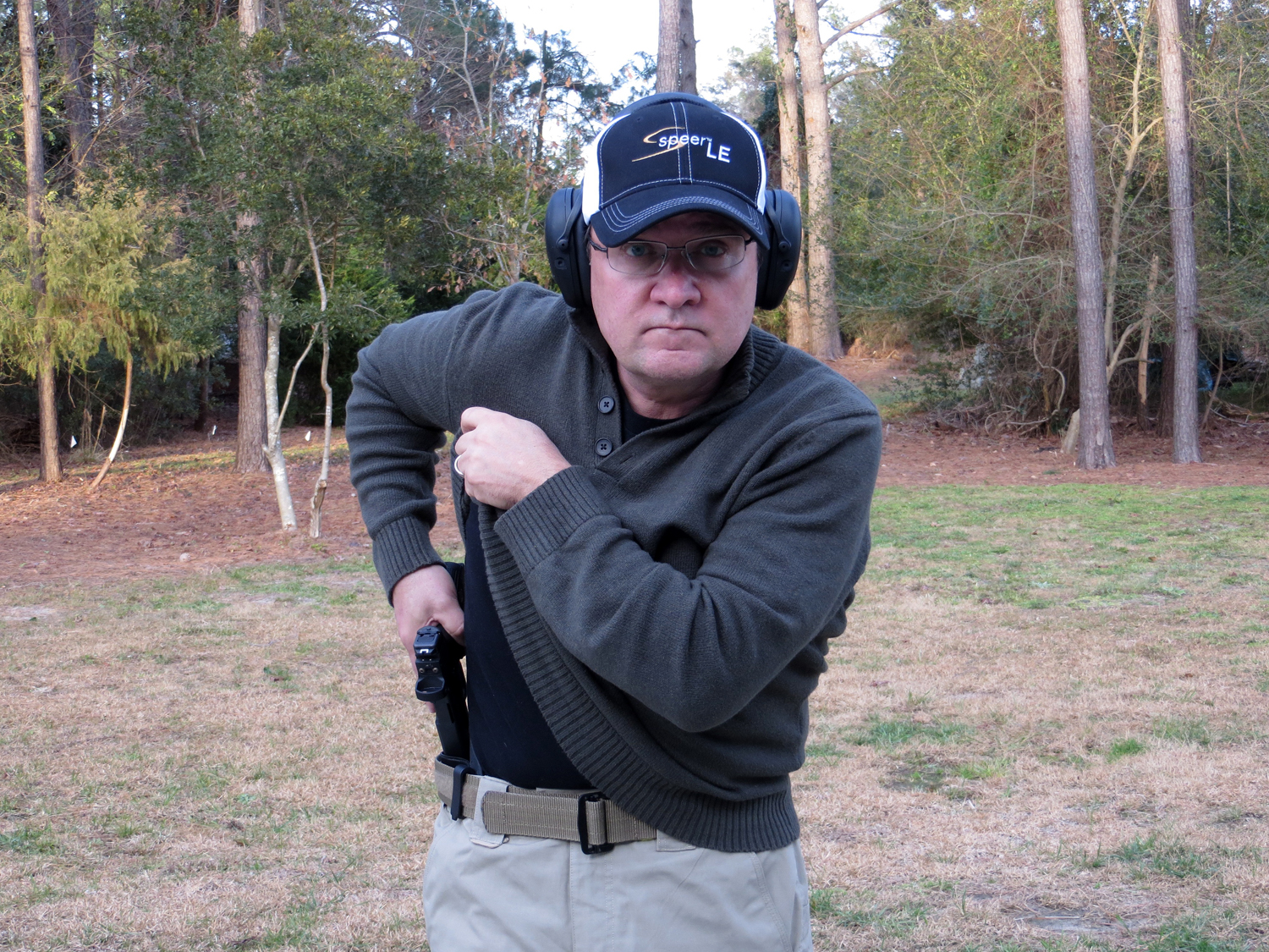 Glock G17 MOS with Delta Point sight and with Bright target
