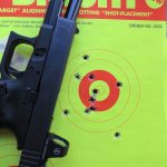 Glock G17 MOS with Delta Point sight and with Bright target