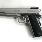 Ruger SR1911 10mm pistol profile left