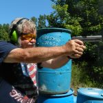 Shooting the Ruger SR1911 on a combat course
