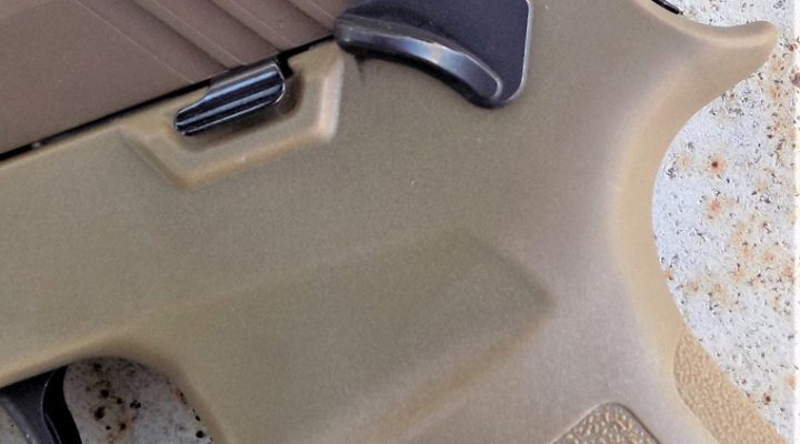 safety on the SIG P320 pistol