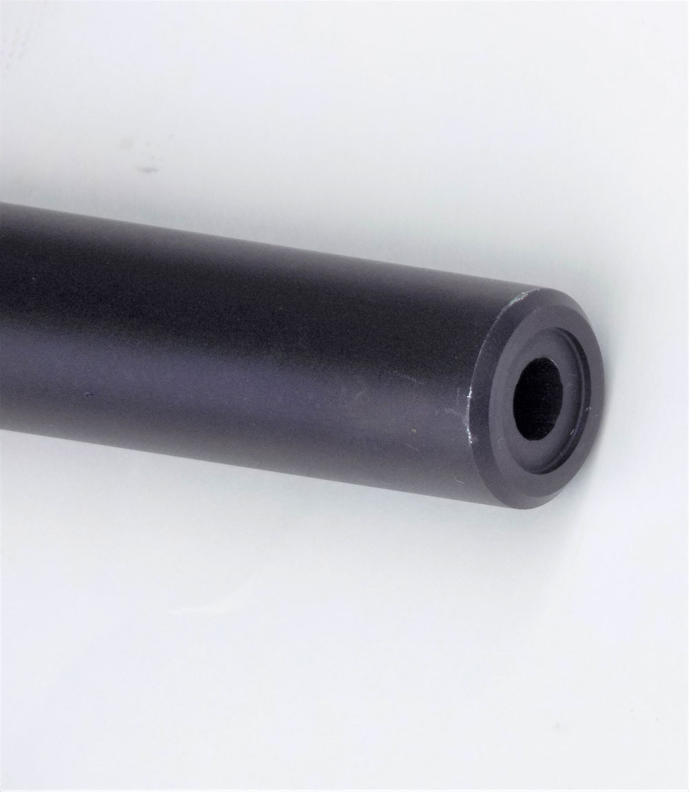 recessed barrel crown on a rifle