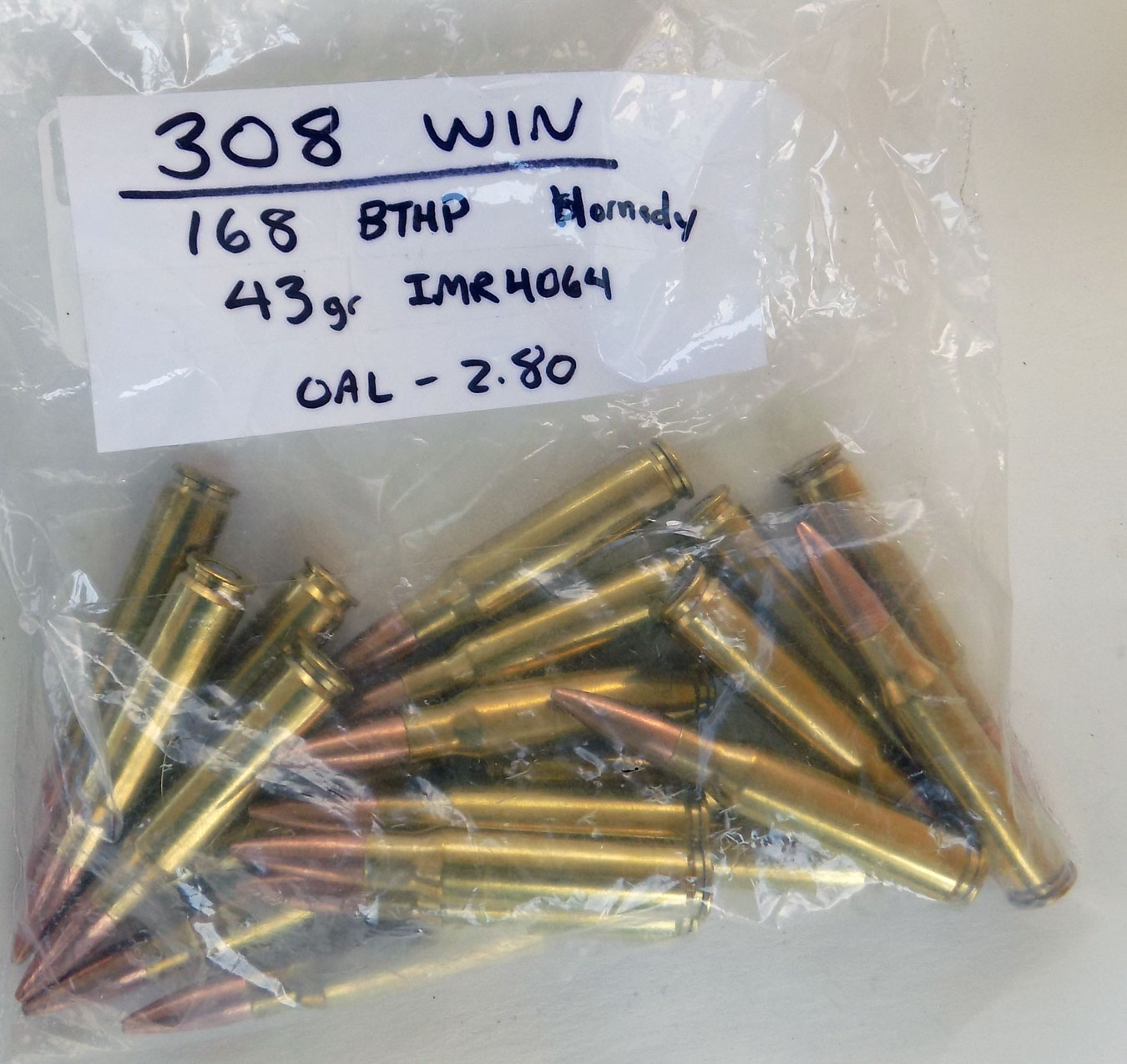 .308 Winchester handloads