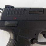 Springfield XDE safety closeup